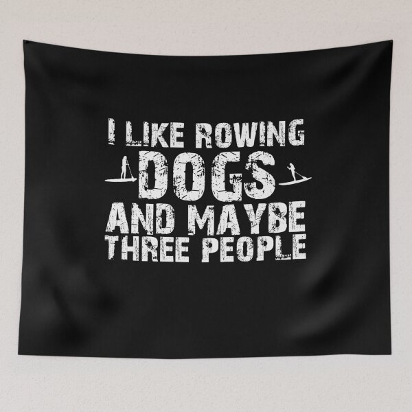 Item preview, Rowing And Dog Lovers Birthday Funny Quote Gift designed and sold by Akmloza.