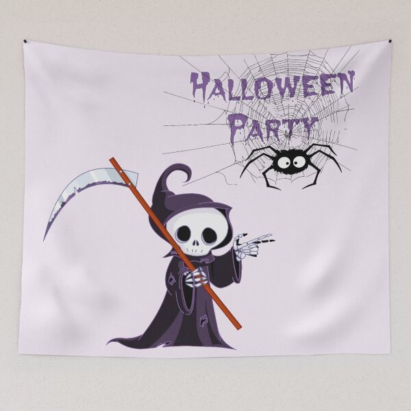 Item preview, Halloween party (skeleton Halloween) designed and sold by Nesro34.