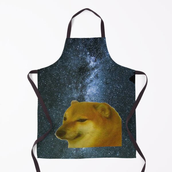 Item preview, Cheems head in space designed and sold by SciathDe.