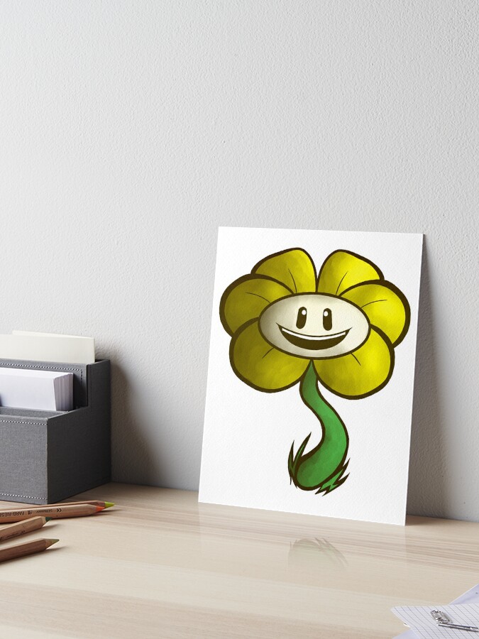 Flowey Undertale | Art Board Print