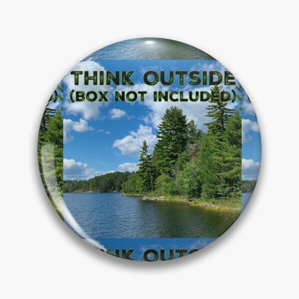 Item preview, Think Outside (No Box Required) designed and sold by homesteadswag.