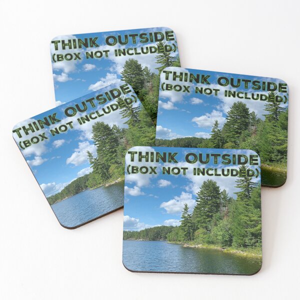 Item preview, Think Outside (No Box Required) designed and sold by homesteadswag.