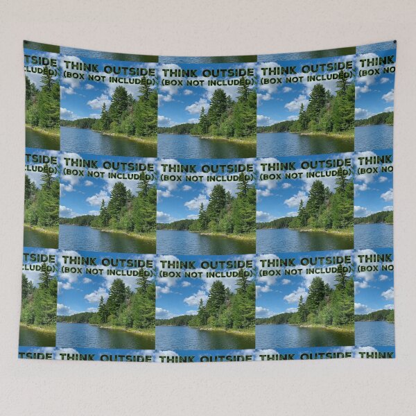 Item preview, Think Outside (No Box Required) designed and sold by homesteadswag.