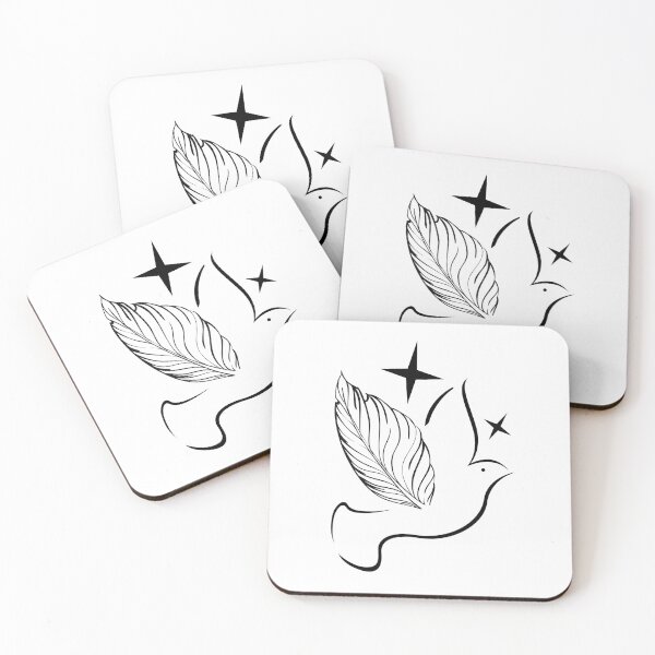Item preview, Sparkling Peace & Love Dove  designed and sold by moodpixel.