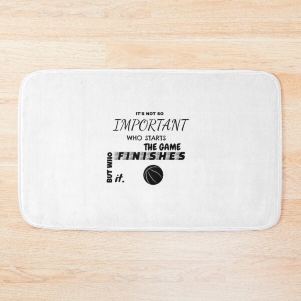 Item preview, It's Not So Important Who Starts The Game But Who Finishes It. designed and sold by IAmVinnin.