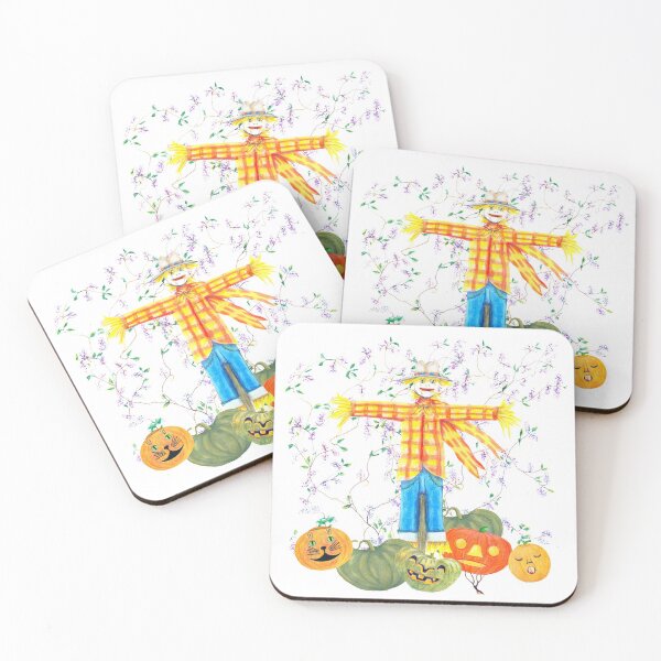 Item preview, Scarecrow and Pumpkins designed and sold by STHoganArtist.