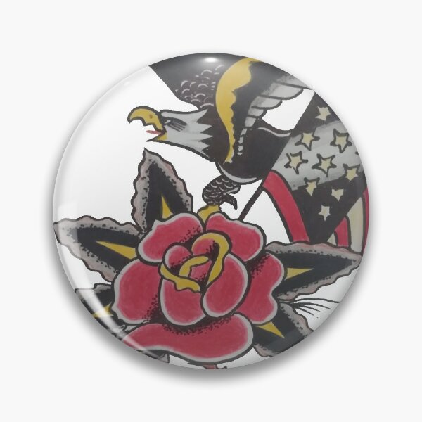 Item preview, Eagle and Rose Americana  designed and sold by PolishDon.