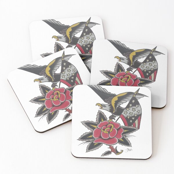 Item preview, Eagle and Rose Americana  designed and sold by PolishDon.