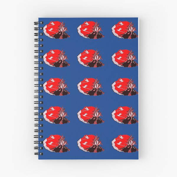 Item preview, Reunion Island. Piton de la Fournaise in red designed and sold by Catherine Debusne.