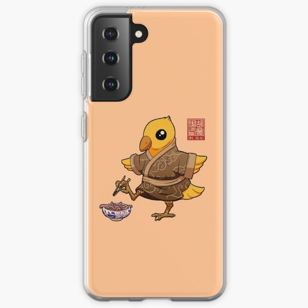 Silly Bird Gets the Worm Samsung Galaxy Soft Case