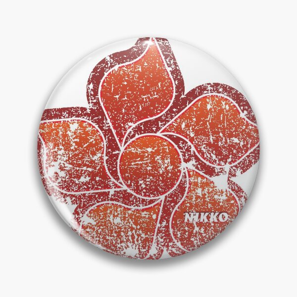 Item preview, Nikko - Tochigi - Prefecture of Japan - Official symbol Anime Style - Distressed designed and sold by PsychicCatStore.