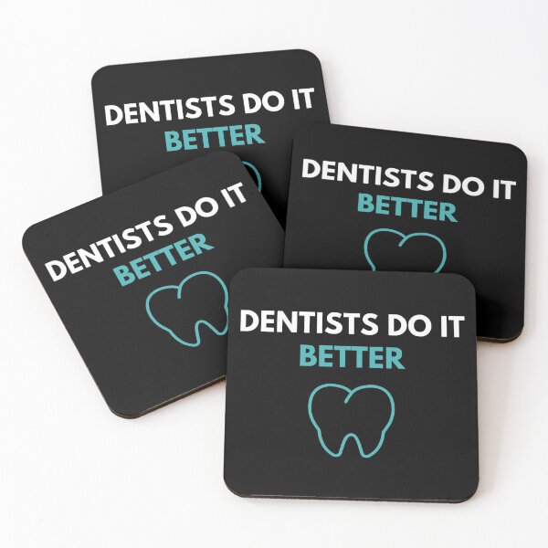 Aperçu de l'œuvre Les dentistes font mieux créée et vendue par JessyDesigns.