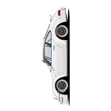 Artwork thumbnail, white RWB by icemanmsc