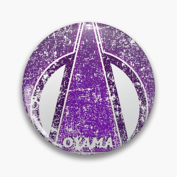 Item preview, Oyama - Tochigi - Prefecture of Japan - Official symbol Anime Style - Distressed designed and sold by PsychicCatStore.