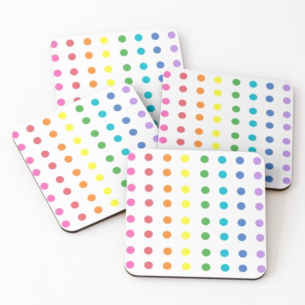Item preview, Rainbow Solid Polka Dots designed and sold by YitingZarts.