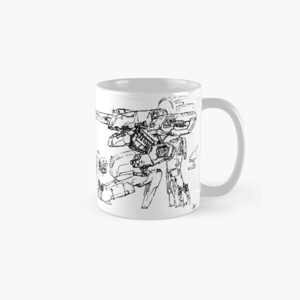 Vista previa del artículo con la obra «Metal Gear Solid - MG REX Sketch 1 Por Yoji Shinkawa», diseñado y vendido por Gekidami.