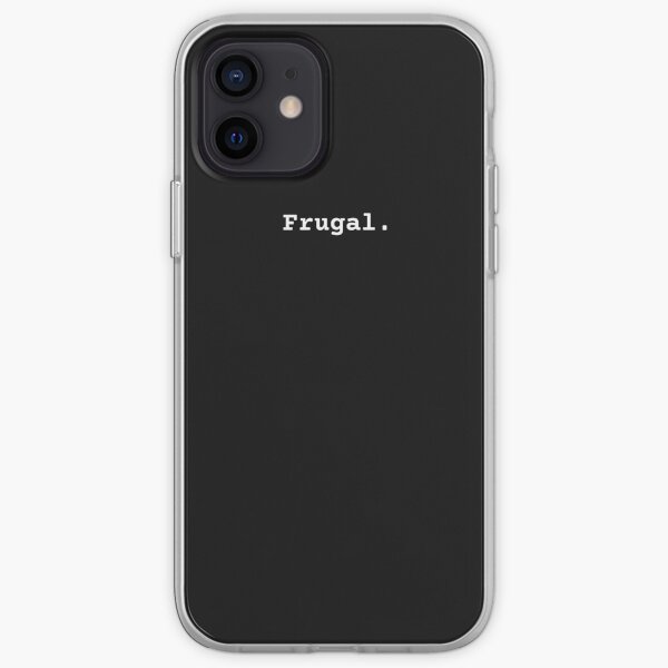 Frugal Minimalism Managing Your Finances Frugality iPhone Soft Case