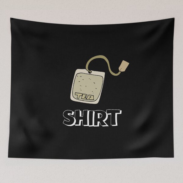 Item preview, Tea Shirt - Black Edition designed and sold by Trucutruh.