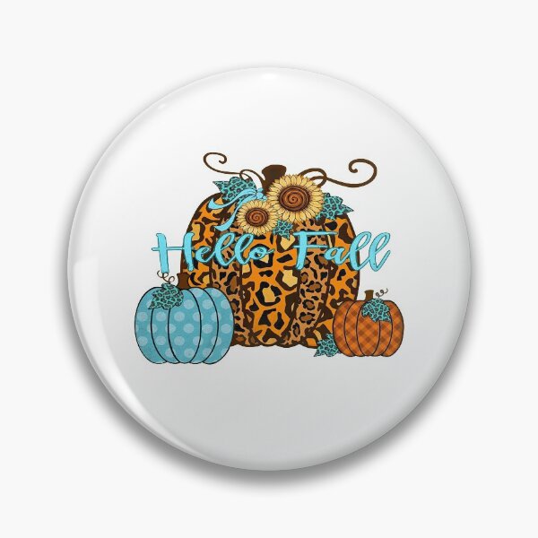Item preview, Hello fall pumpkins leopard designed and sold by JacobsRoss.