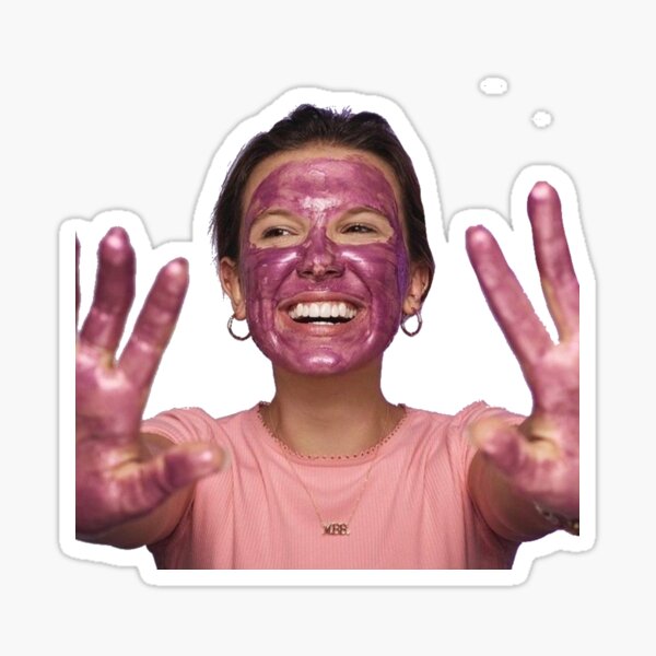 Florence By Mills face mask Millie Sticker
