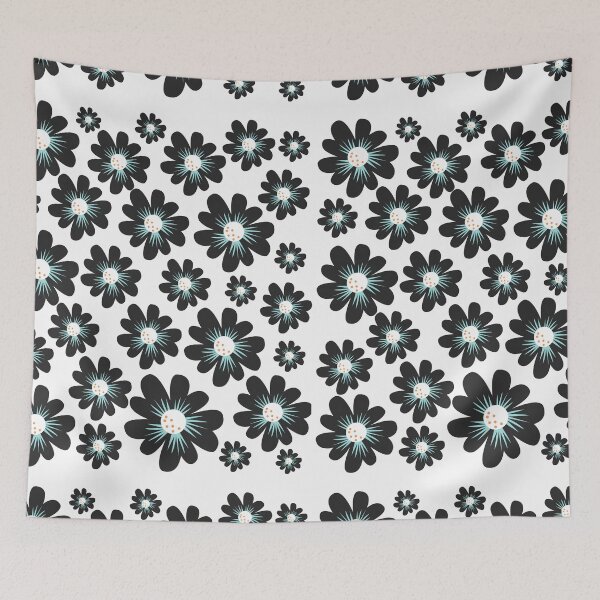 Item preview, Bib flower black floral designed and sold by Dear-Ashlin.