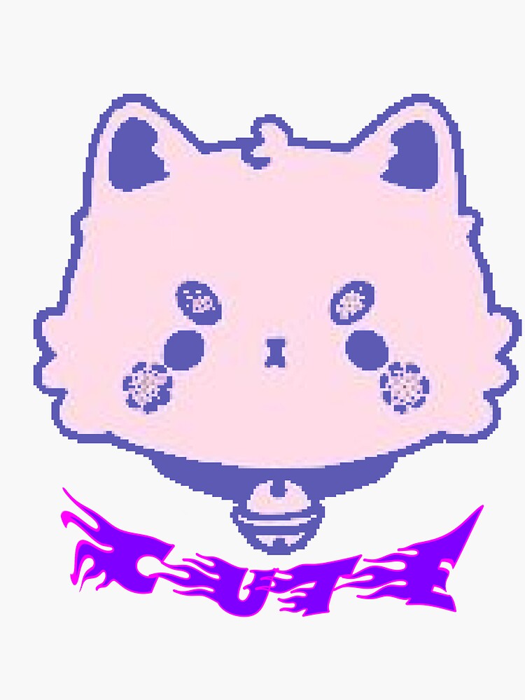 "cute dog pink print" Sticker for Sale by morpheuzz Redbubble