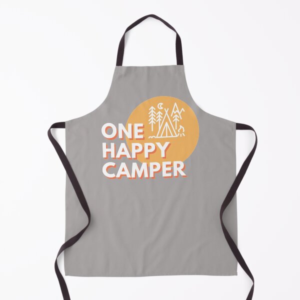 Item preview, One Happy Camper T-Shirt designed and sold by TheSummitHiking.