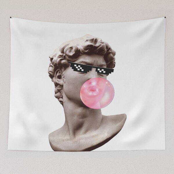 Item preview, Greek Statue chewing Gum, thug life   designed and sold by PeterSS.