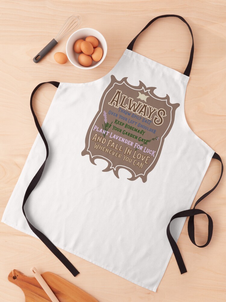 Thumbnail 1 of 6, Apron, Practical Magic print designed and sold by Tst1901.