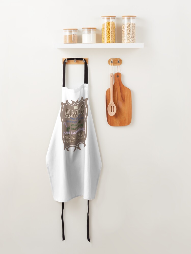 Thumbnail 4 of 6, Apron, Practical Magic print designed and sold by Tst1901.