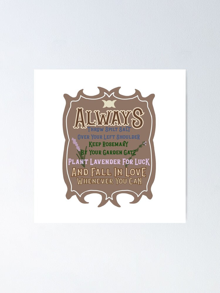 Thumbnail 1 of 3, Poster, Practical Magic print designed and sold by Tst1901.