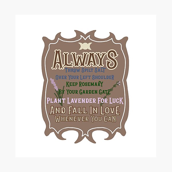 Item preview, Practical Magic print designed and sold by Tst1901.