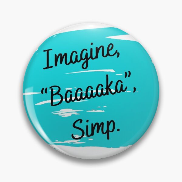 Item preview, Imagine, "Baaaaka", Simp - Blue designed and sold by Jessalyn Sugawara.