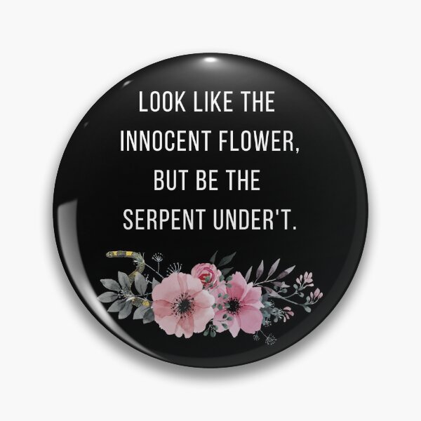 Item preview, Lady Macbeth Quote Look Like The Innocent Flower designed and sold by violet-hope.