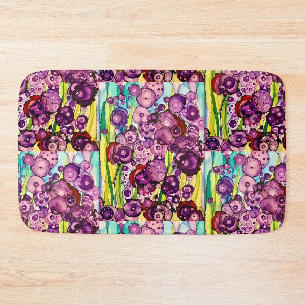 Item preview, Violet Bubble Blooms designed and sold by Marla Kurzec.