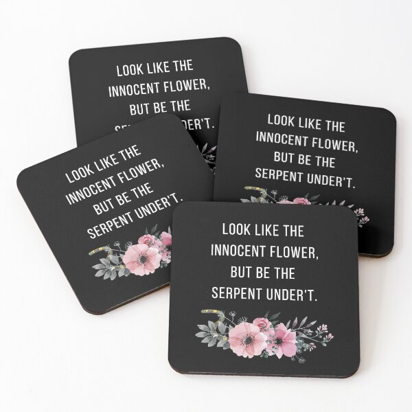 Item preview, Lady Macbeth Quote Look Like The Innocent Flower designed and sold by violet-hope.