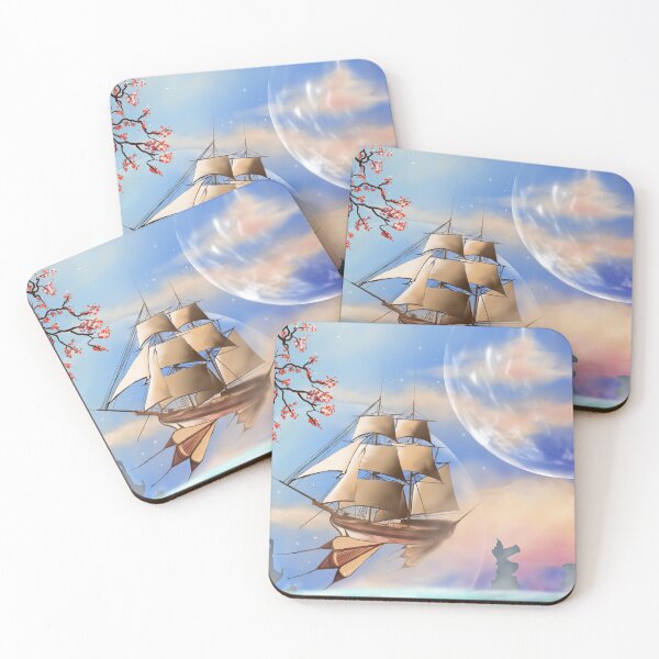 Item preview, Dreamboat by Serena cutler designed and sold by SerenaCutlerArt.