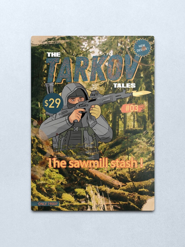 Alternate view of The Tarkov Tales # 03 - Escape from Tarkov - Shturman- V2 Metal Print