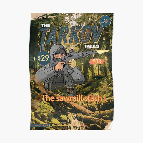 The Tarkov Tales # 03 - Escape from Tarkov - Shturman- V2 Poster