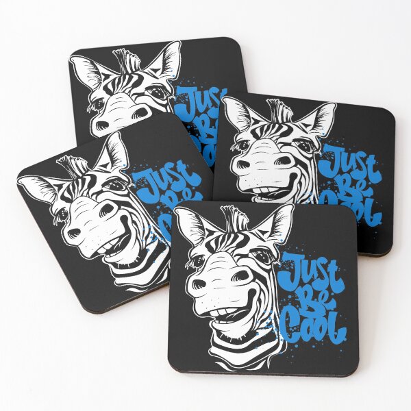 Item preview, Just Be Cool Zebra designed and sold by Pavel Polyansky.