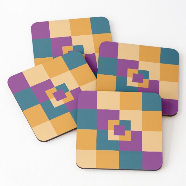 Item preview, Natural squares 4x4 - modern design - KFEA designed and sold by FirstIdea.
