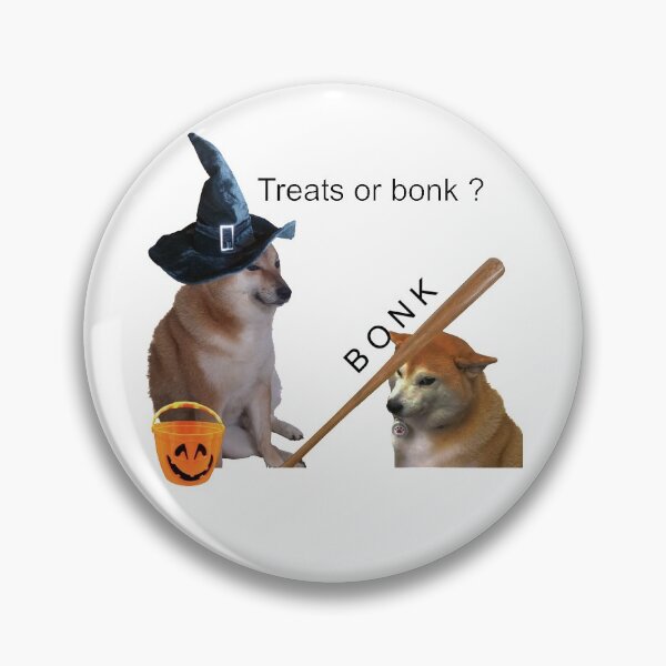 Item preview, Treats or BONK ? designed and sold by Tropiconcombre.