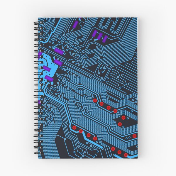 Item preview, Blue Circuit Board Illustration designed and sold by yarddawg.