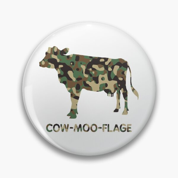 Item preview, COW-MOO-FLAGE designed and sold by gemgemshop.