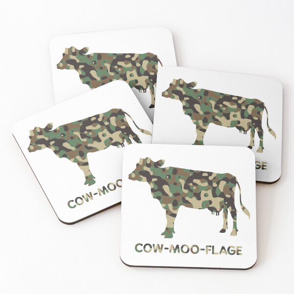 Item preview, COW-MOO-FLAGE designed and sold by gemgemshop.