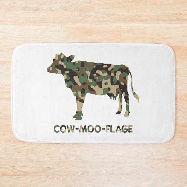 Item preview, COW-MOO-FLAGE designed and sold by gemgemshop.