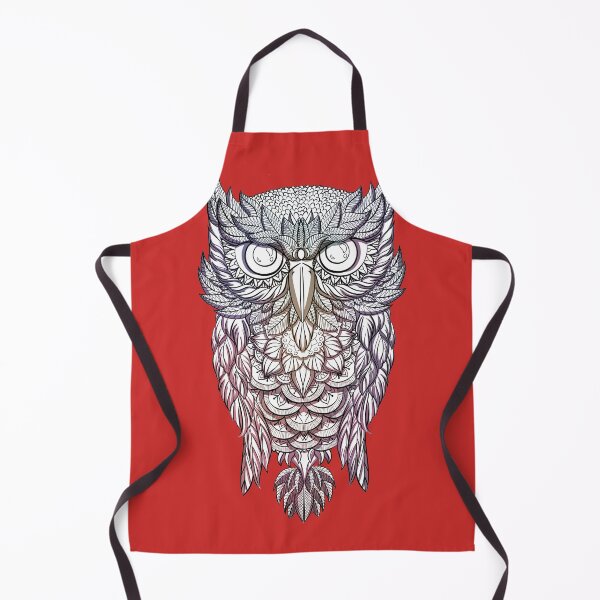 Item preview, White Mandala Owl designed and sold by Rusembell.