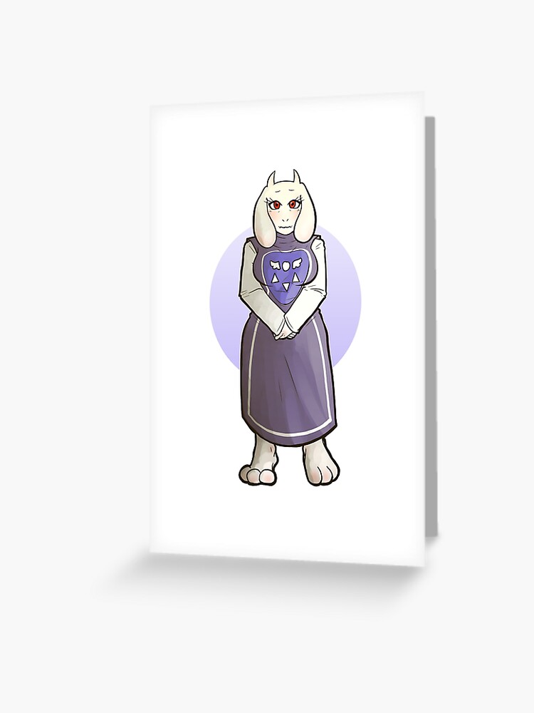 Undertale Birthday Invitations Toriel Digital Download 5x7 