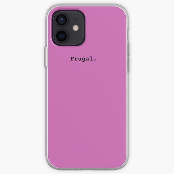 Frugal Minimalism Good Money Habits Frugality iPhone Soft Case