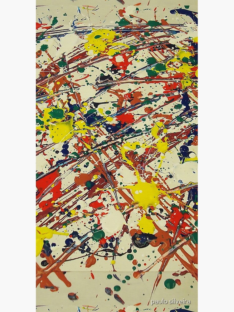 Jackson Pollock, digitally modified, fine art decor and clothing by hypnotzd